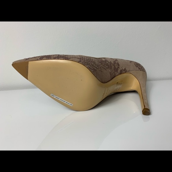 MAX  MARA LECCIO VAR01 Women's Nude Heels - Picture 8 of 8